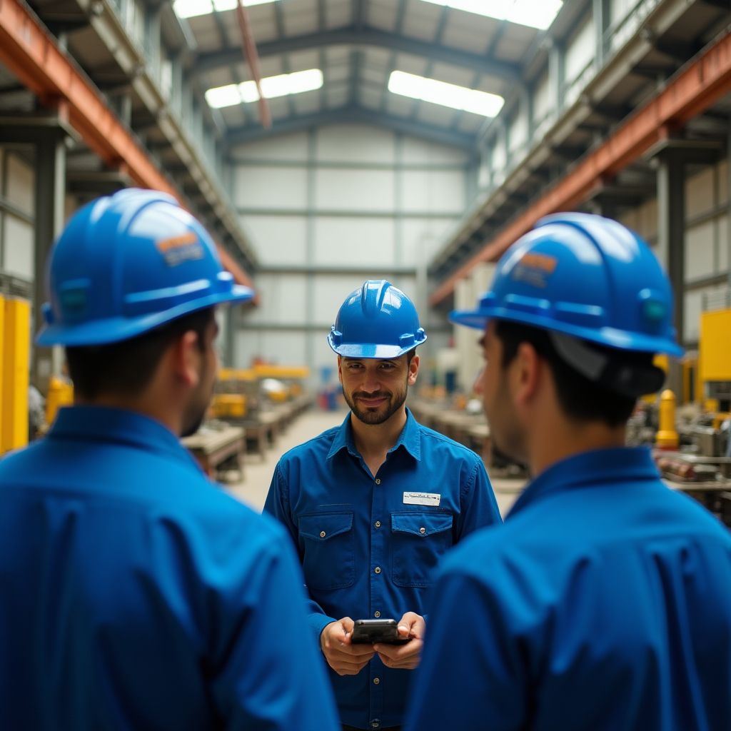 Visita a planta de producción de cliente